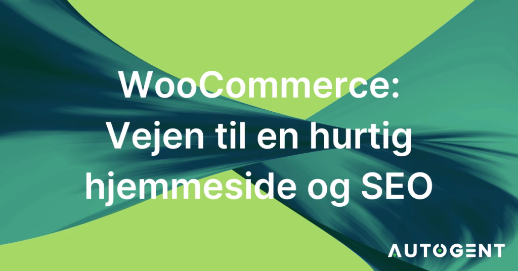 Woocommerce: Bedre hjemmeside performance og SEO.