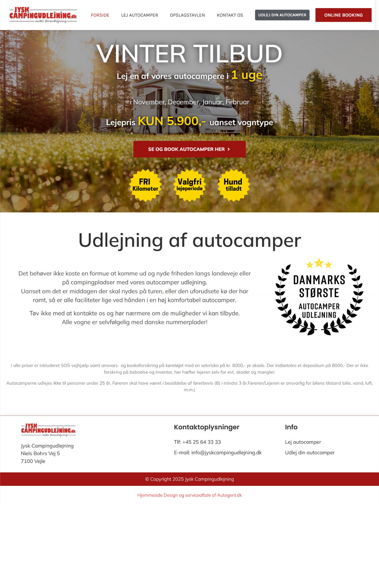 Minimalistisk og Ren (Masser af hvid plads, luftigt, simpelt)