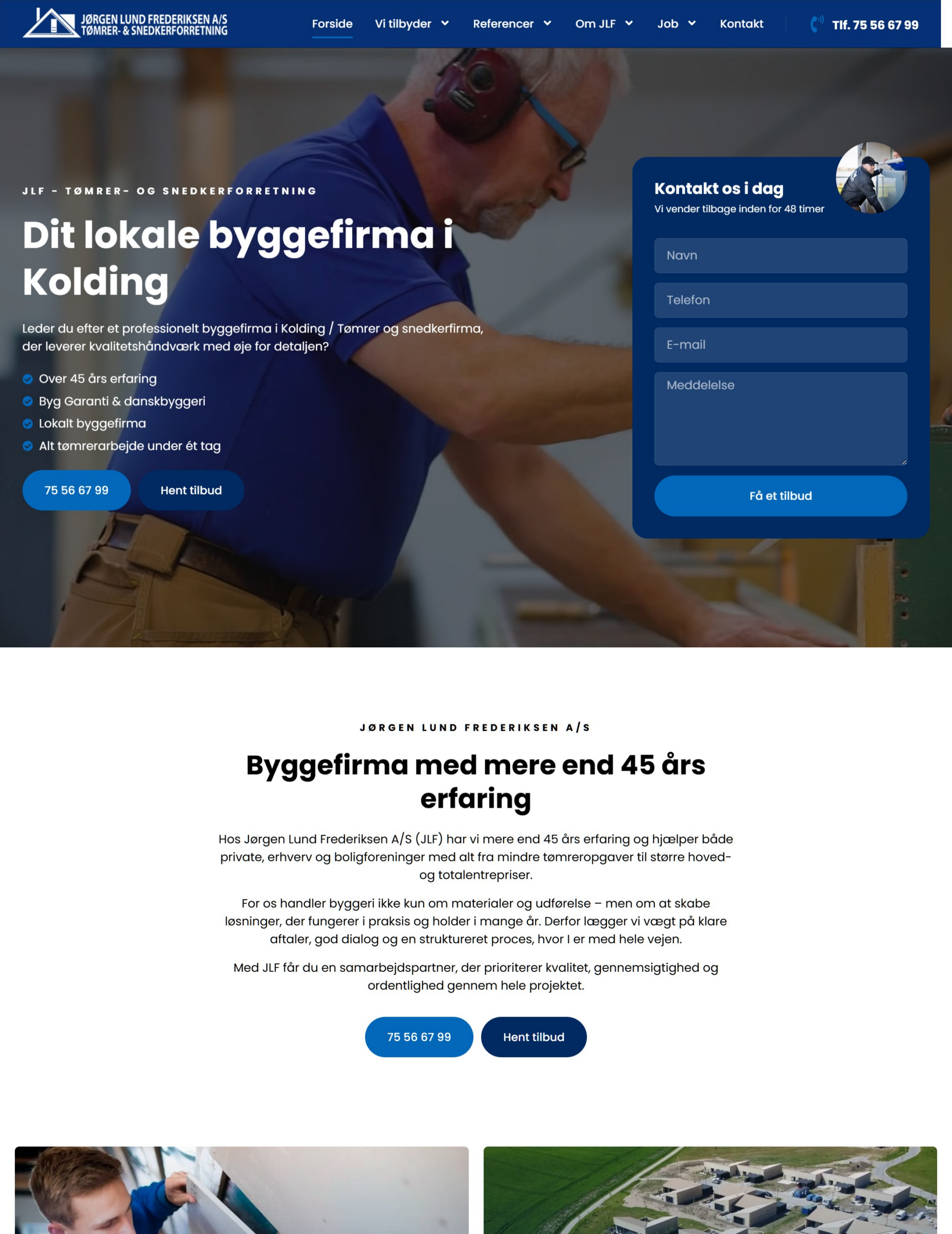 Håndværker/Action (Stærke farver, store knapper, "lige på").